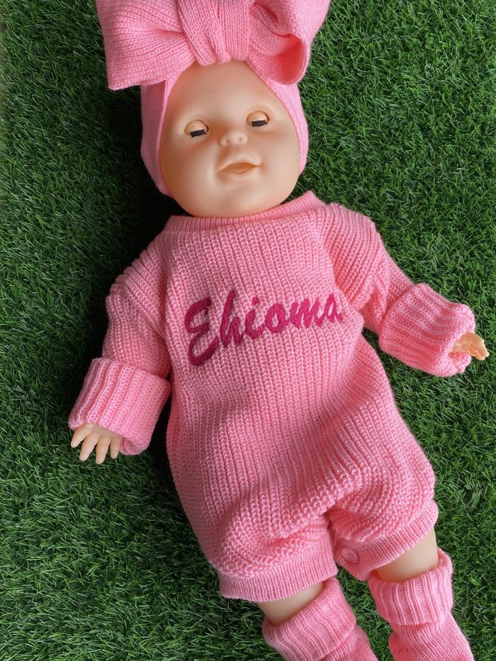 Customised baby romper